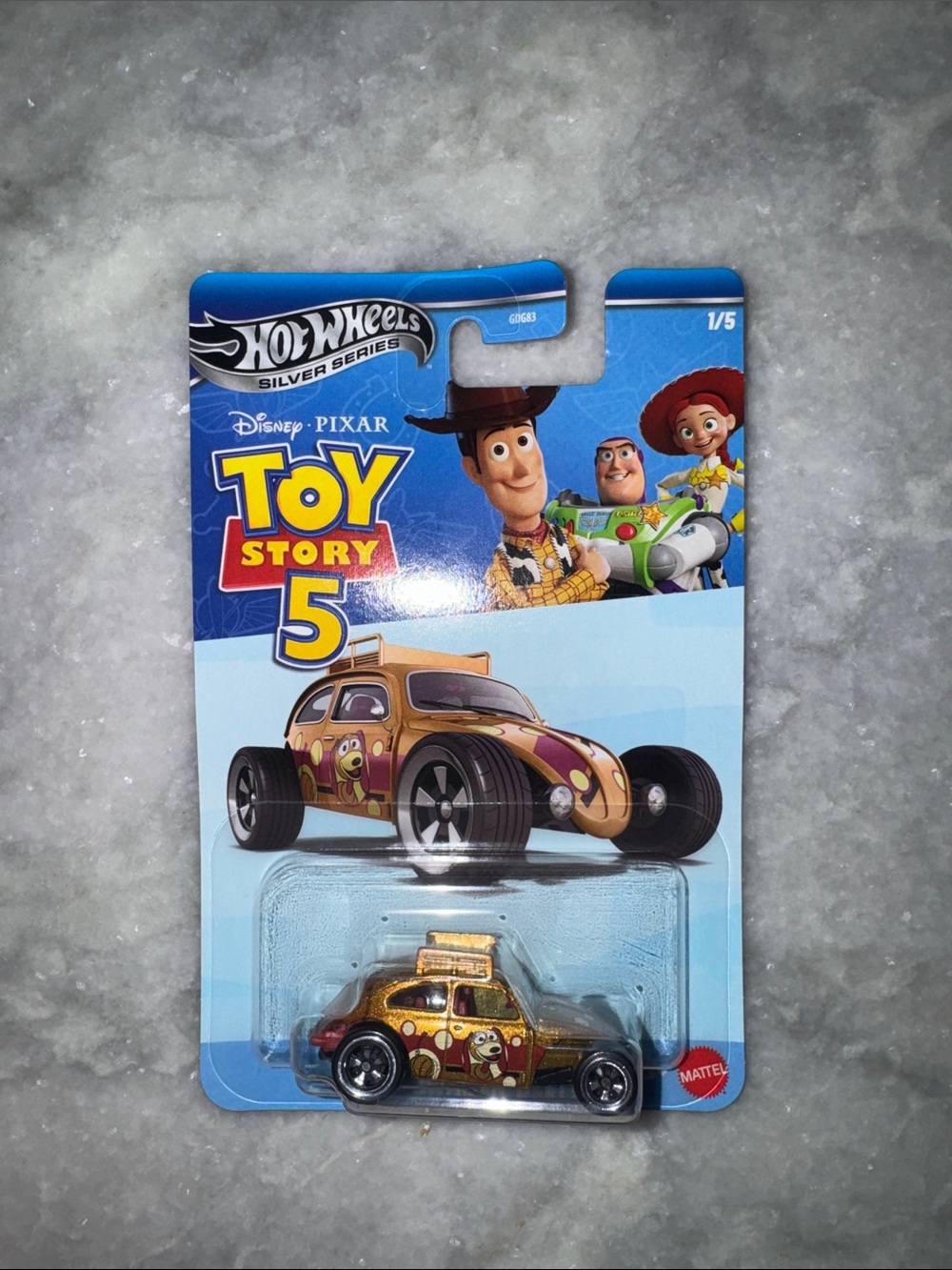 Toy Story 5 Gold Die-Cast Car - Kids Toy
